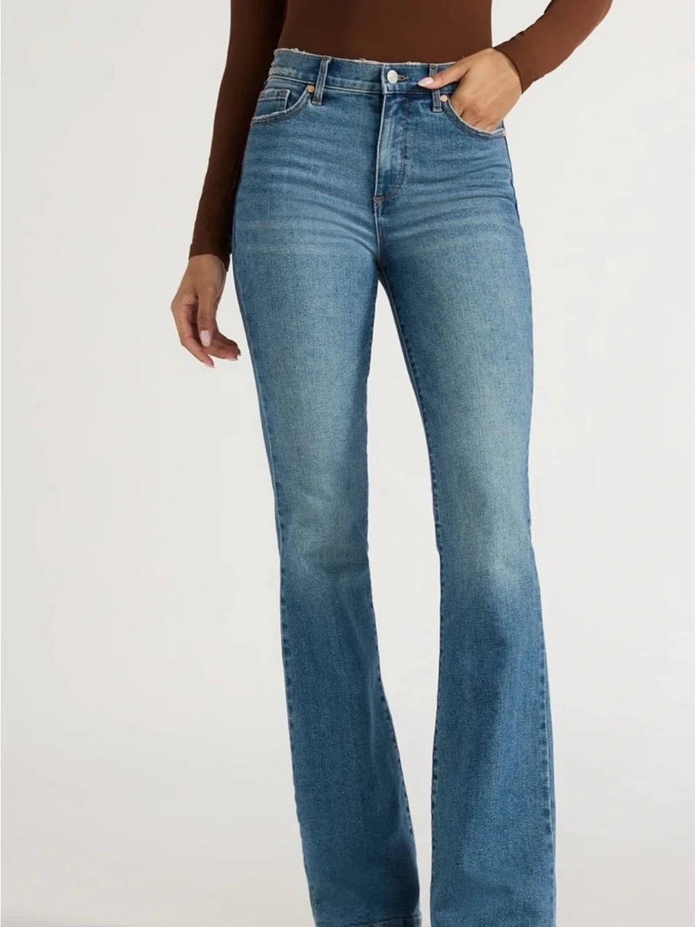 Sophie Vergara women’s size 6 melisa High-Rise Flared Women's Jeans in Blue,New - Picture 12 of 12